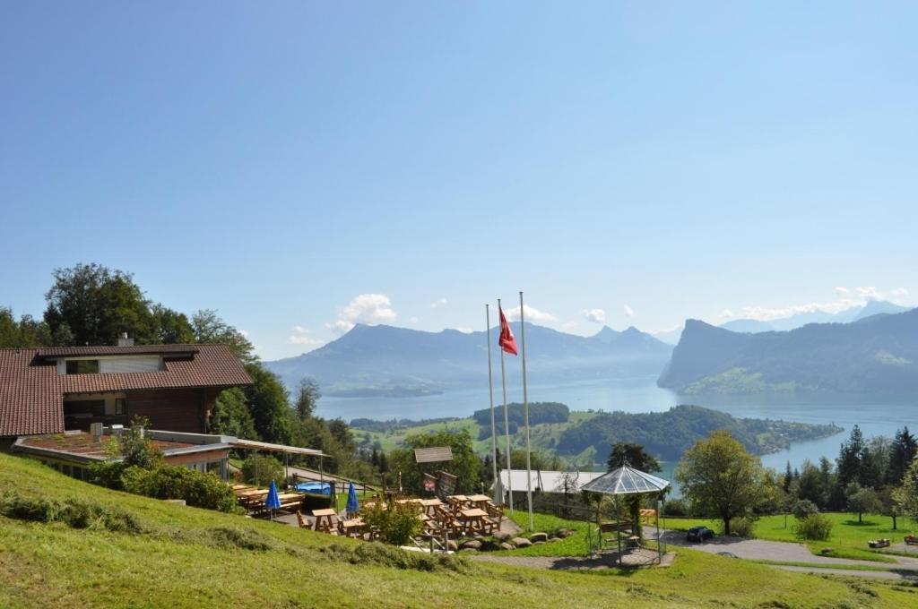 Отель Gasthaus Schwendelberg Luzern-Horw Экстерьер фото
