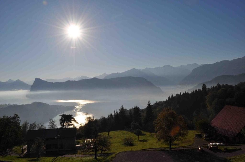 Отель Gasthaus Schwendelberg Luzern-Horw Экстерьер фото